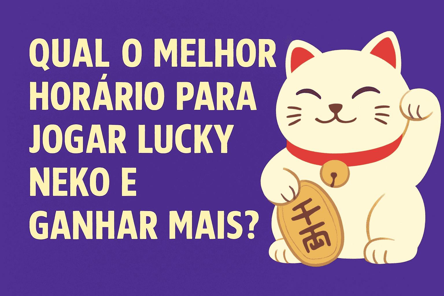 Qual o Melhor Horário para Jogar Lucky Neko e Ganhar Mais?