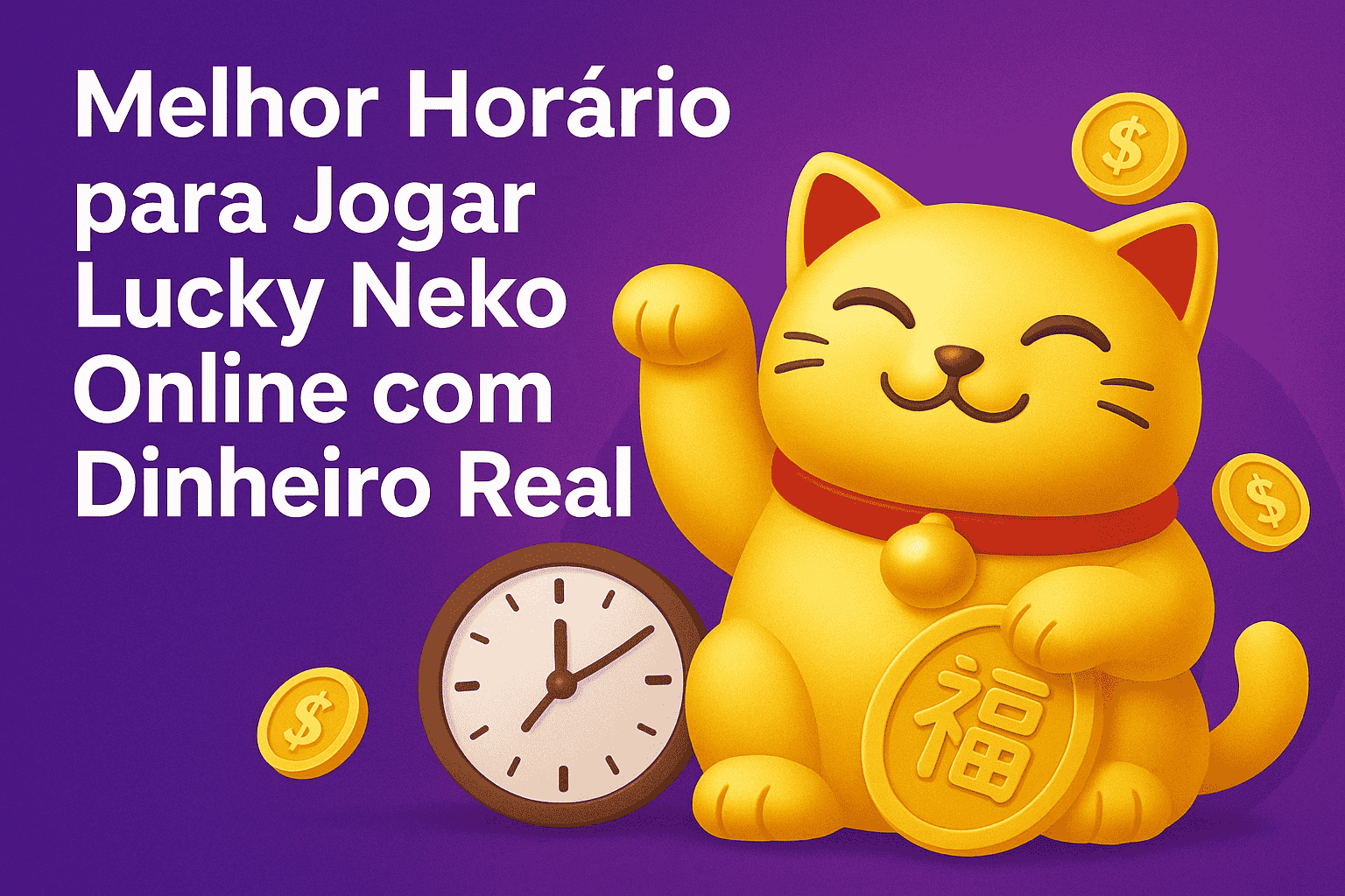 Melhor Horário para Jogar Lucky Neko Online com Dinheiro Real